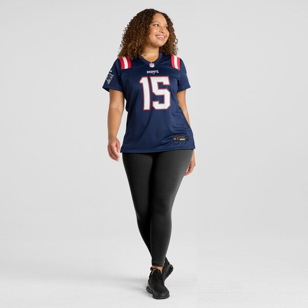 Marte Mapu New England Patriots Nike Women's Game Jersey - Navy - Image 6