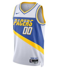 Alternative view of Indiana Pacers Nike Unisex 2025/26 City Edition Swingman Custom Jersey - White