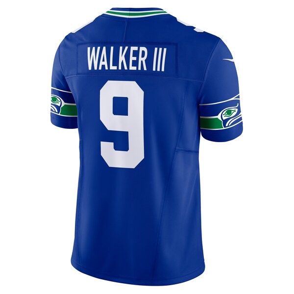 Kenneth Walker III Seattle Seahawks Nike 50th Season Vapor F.U.S.E. Limited Jersey - Royal/College Navy - Image 4