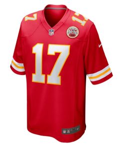 Alternative view of Richie James Kansas City Chiefs Nike Game Jersey - Red