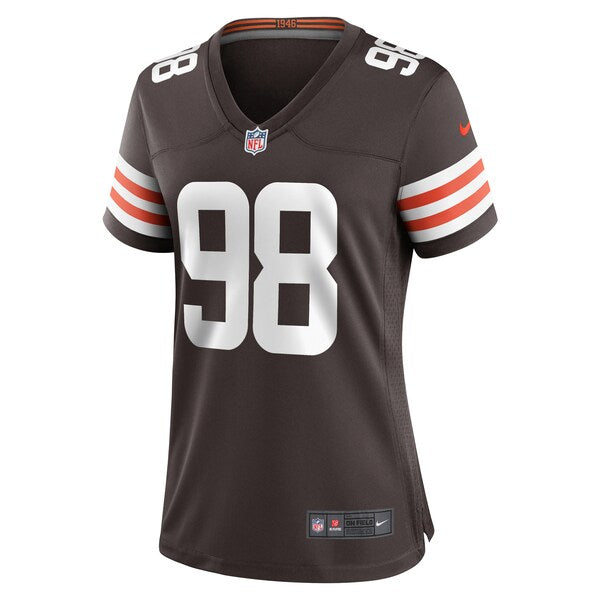 Trysten Hill Cleveland Browns Nike Women's Game Jersey - Brown - Image 2