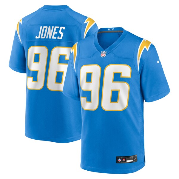 Naquan Jones Los Angeles Chargers Nike Team Game Jersey - Powder Blue