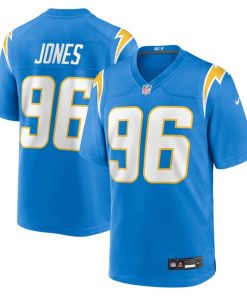 Naquan Jones Los Angeles Chargers Nike Team Game Jersey -  Powder Blue