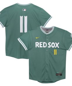Rafael Devers Boston Red Sox Nike Preschool 2025 City Connect Limited Player Jersey - Green