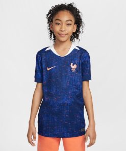 France National Team Nike Youth 2025/26 Home Replica Jersey - Blue