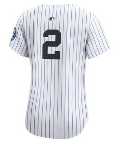 Alternative view of Derek Jeter New York Yankees Nike Women's Home Limited Player Jersey?¨C White