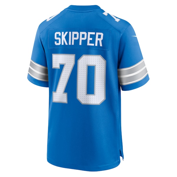 Dan Skipper Detroit Lions Nike Team Game Jersey - Blue - Image 3