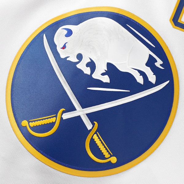 Buffalo Sabres Away Premium Jersey - White/Royal/Black - Image 5