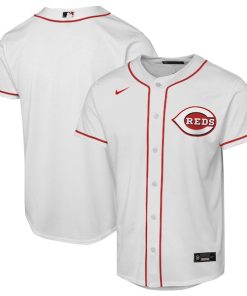 Cincinnati Reds Nike Youth Home Replica Jersey - White