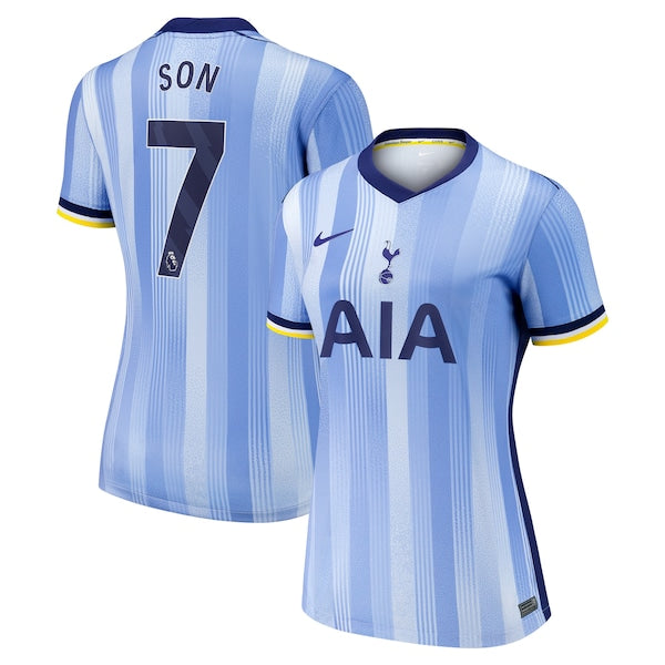 Son Heung-Min Tottenham Hotspur Nike Women's 2024/25 Away Replica Player Jersey - Blue - Image 2