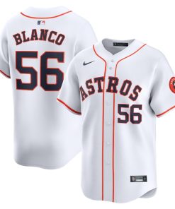 Ronel Blanco Houston Astros Nike Home Limited Player Jersey - White/Gray