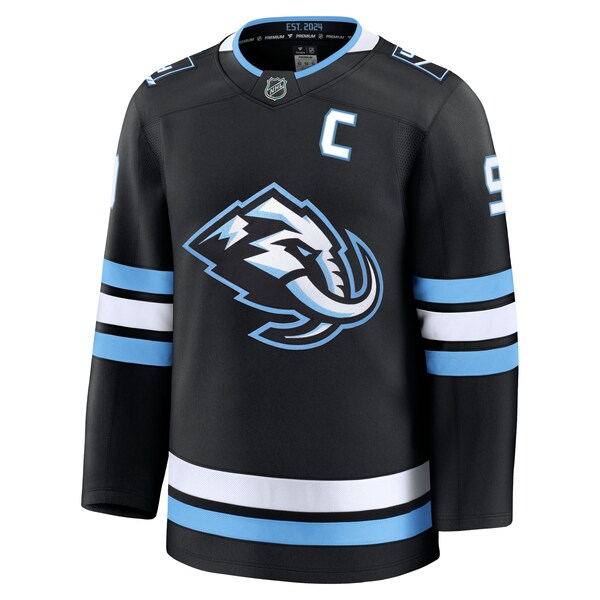 Clayton Keller Utah Mammoth Home Premium Player Jersey - Black/White - Image 3