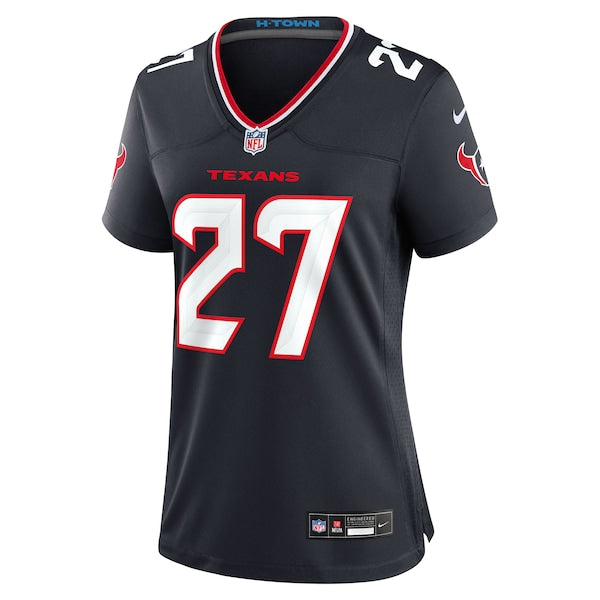 Woody Marks Houston Texans Nike Women's Team Game Jersey - Navy - Image 2
