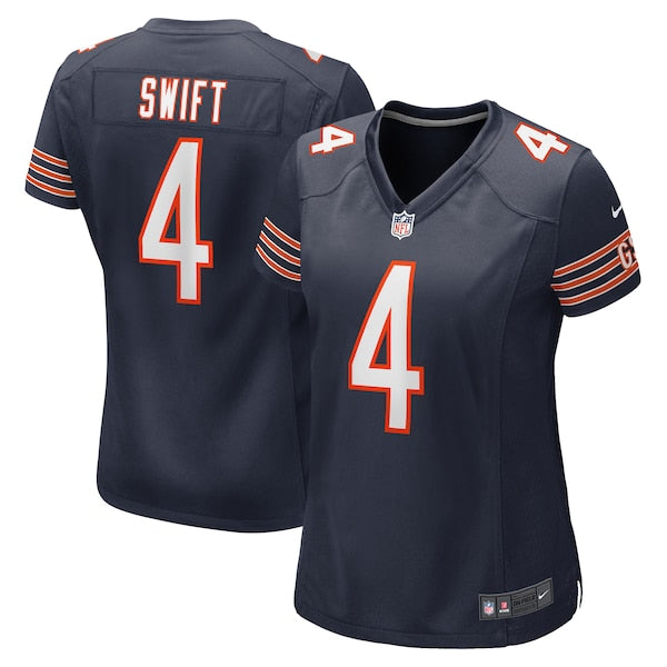 D'Andre Swift Chicago Bears Nike Women's Game Jersey - Navy