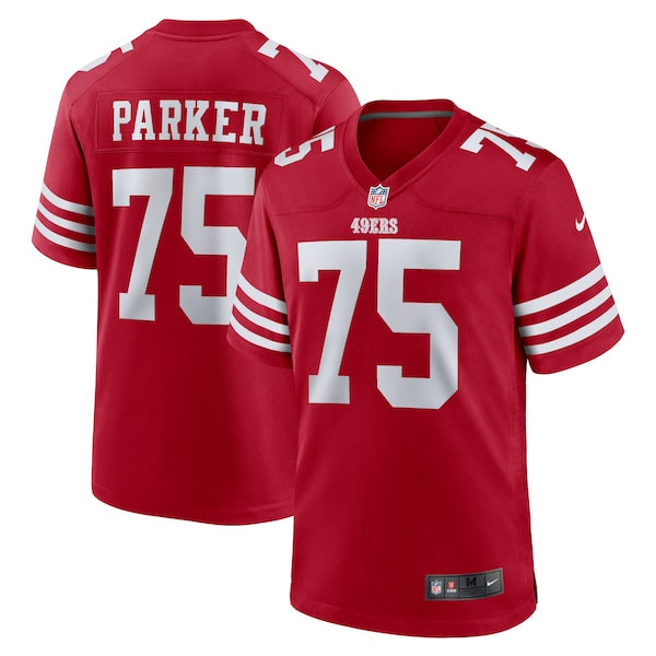 Brandon Parker San Francisco 49ers Nike Team Game Jersey - Scarlet