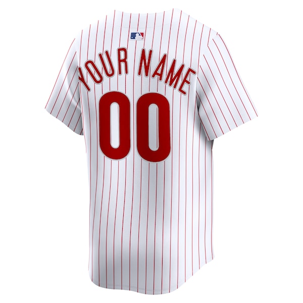 Philadelphia Phillies Nike Home Limited Custom Jersey - White - Image 3