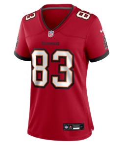 Alternative view of Caden Prieskorn Tampa Bay Buccaneers Nike Women's Team Game Jersey -  Red