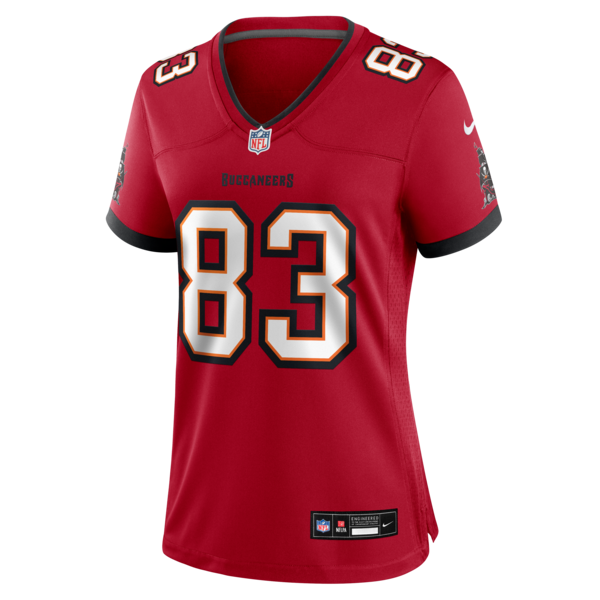 Caden Prieskorn Tampa Bay Buccaneers Nike Women's Team Game Jersey - Red - Image 2