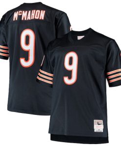 Jim McMahon Chicago Bears Big & Tall 1985 Retired Player Replica Jersey - Navy