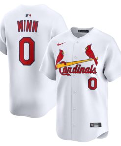 Masyn Winn St. Louis Cardinals Nike Home Limited Jersey - White