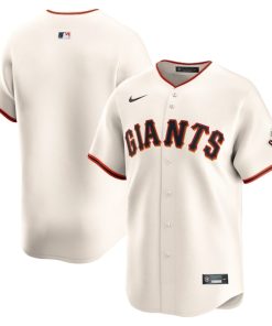 San Francisco Giants Nike Home Limited Jersey - Cream