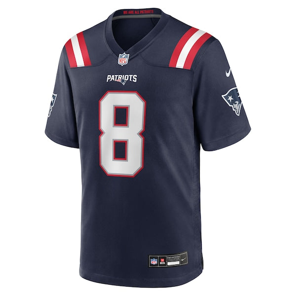 Stefon Diggs New England Patriots Nike Game Jersey - Navy - Image 2