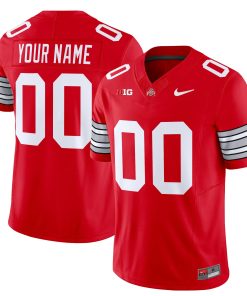 Ohio State Buckeyes Nike Custom Vapor Limited Jersey - Red