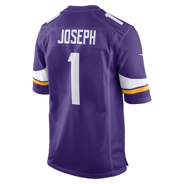 Greg Joseph Minnesota Vikings Nike Game Jersey - Purple - Image 3