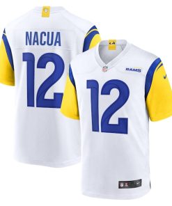 Puka Nacua Los Angeles Rams Nike Game Player Jersey - White