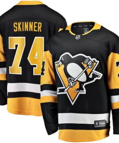 Stuart Skinner Pittsburgh Penguins  Home Breakaway Jersey - Black