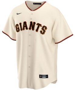 Alternative view of Buster Posey San Francisco Giants Nike Youth Alternate Replica Player Jersey - Cream