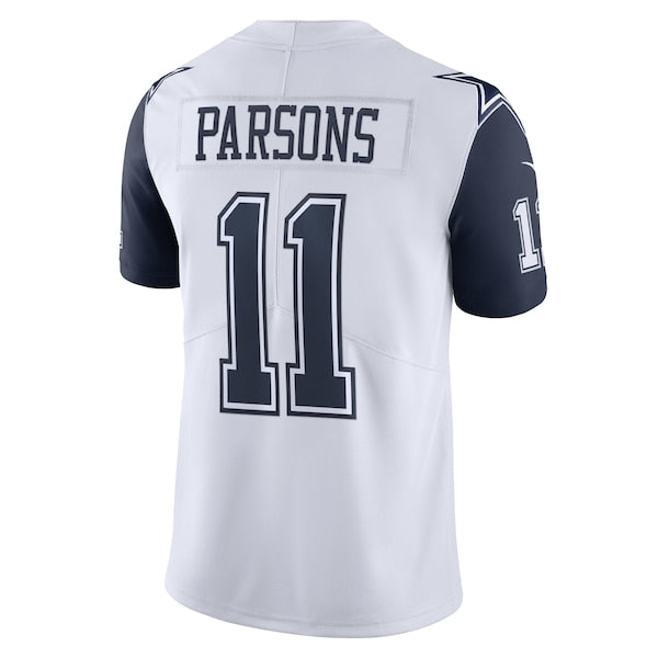 Micah Parsons Dallas Cowboys Nike Alternate 2 Vapor Limited Jersey - White - Image 3