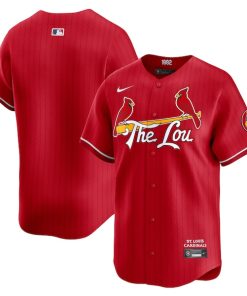 St. Louis Cardinals Nike 2024 City Connect Limited Jersey - Red