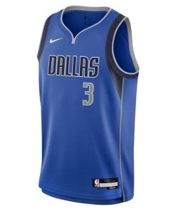 Alternative view of Anthony Davis Dallas Mavericks Nike Youth Swingman Jersey - Icon Edition - Blue