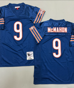 Jim McMahon Chicago Bears Authentic Throwback Retired Player Jersey
