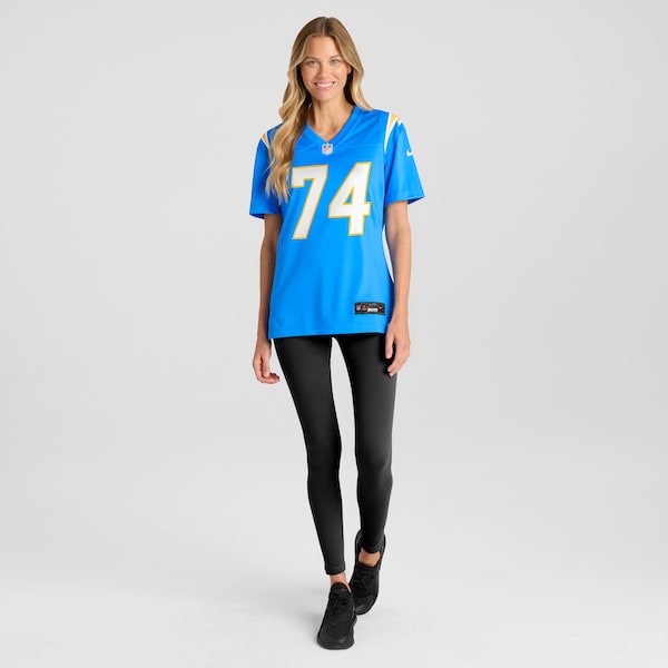 Tyler McLellan Los Angeles Chargers Nike Women's Game Jersey - Powder Blue - Image 4