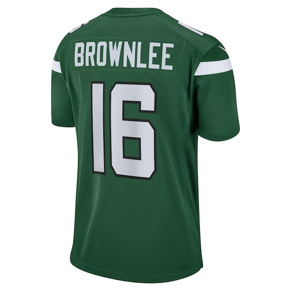 Jason Brownlee New York Jets Nike Game Jersey - Gotham Green - Image 3
