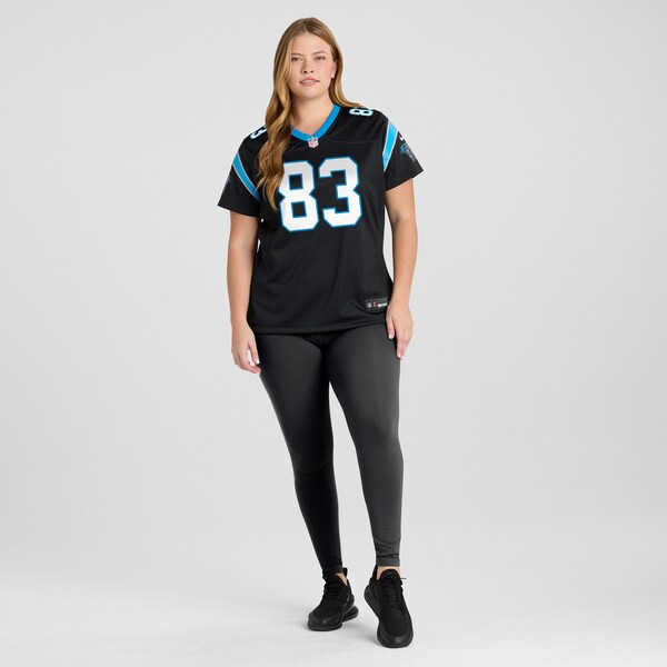 David Moore Carolina Panthers Nike Women's Game Jersey - Black - Image 6