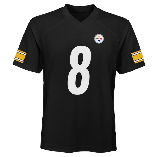 Aaron Rodgers Pittsburgh Steelers Outerstuff Preschool Replica Player Jersey - Black - Image 2