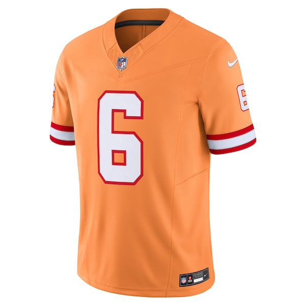 Baker Mayfield Tampa Bay Buccaneers Nike 2nd Alternate Vapor F.U.S.E. Limited Jersey - Orange - Image 2