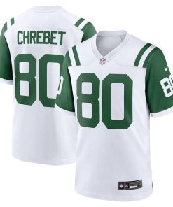 Wayne Chrebet New York Jets Nike Classic Alternate Retired Player Game Jersey - White