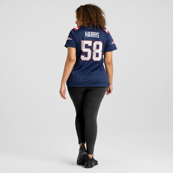 Marcus Harris New England Patriots Nike Women's Team Game Jersey - Navy - Image 7