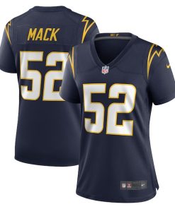 Khalil Mack Los Angeles Chargers Nike Women's Alternate Game Jersey - Navy/Royal