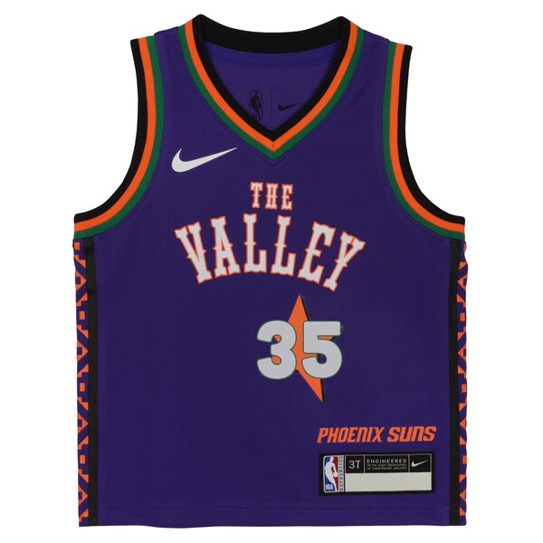 Kevin Durant Phoenix Suns Nike Toddler 2024/25 Swingman Player Jersey - City Edition - Purple - Image 2