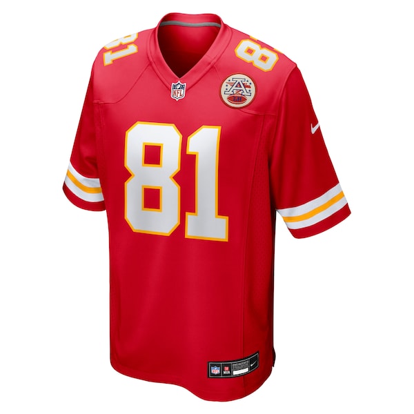Nikko Remigio Kansas City Chiefs Nike Team Game Jersey - Red - Image 2