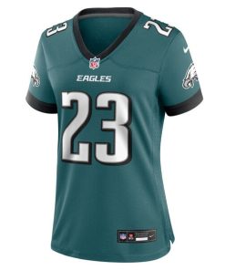Alternative view of Jakorian Bennett Philadelphia Eagles Nike Women's Team Game Jersey - Midnight Green