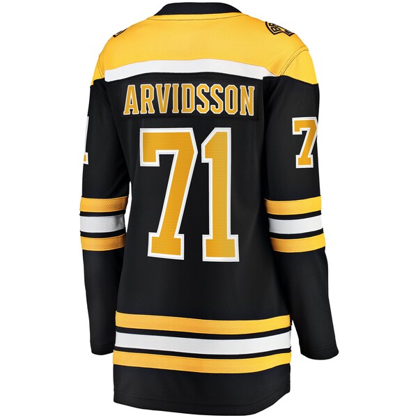Viktor Arvidsson Boston Bruins Women's Home Breakaway Jersey - Black - Image 3