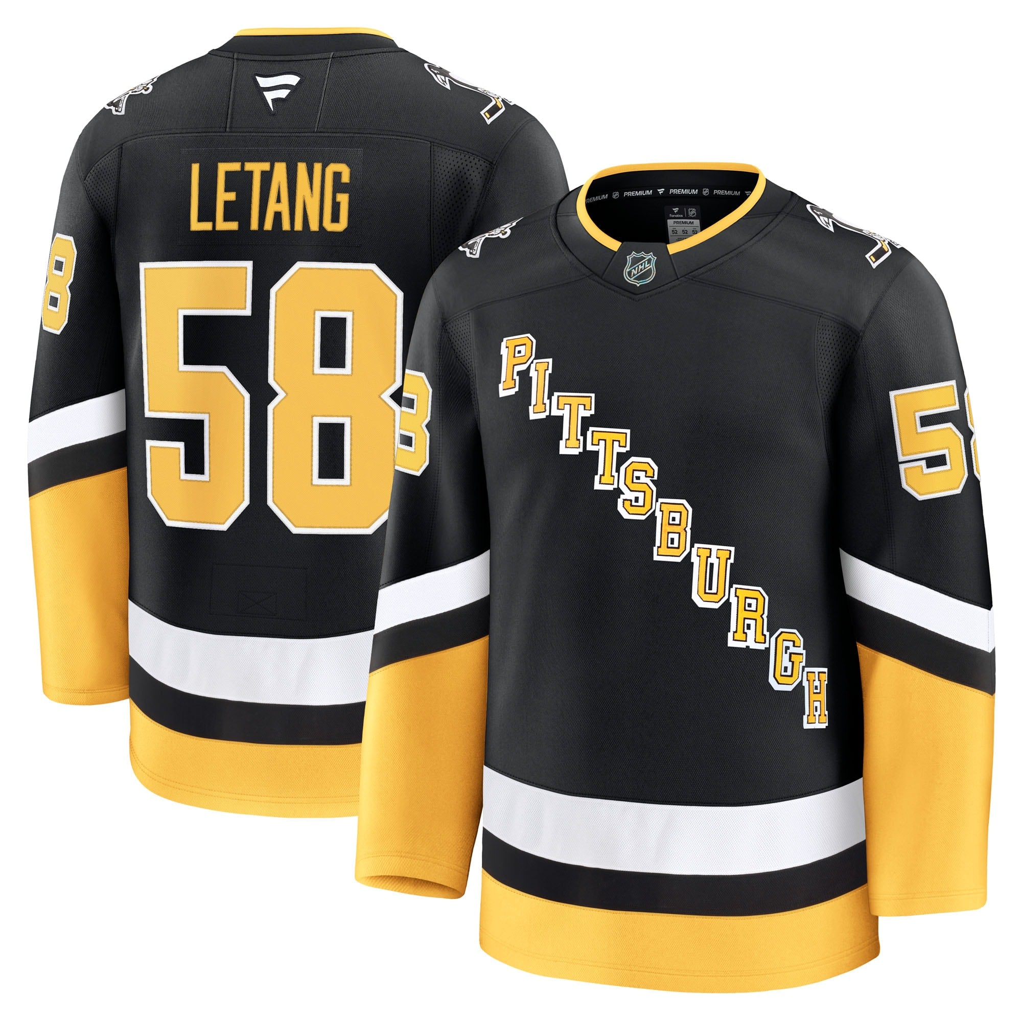 Kris Letang Pittsburgh Penguins Premium Jersey - White/Black - Image 6