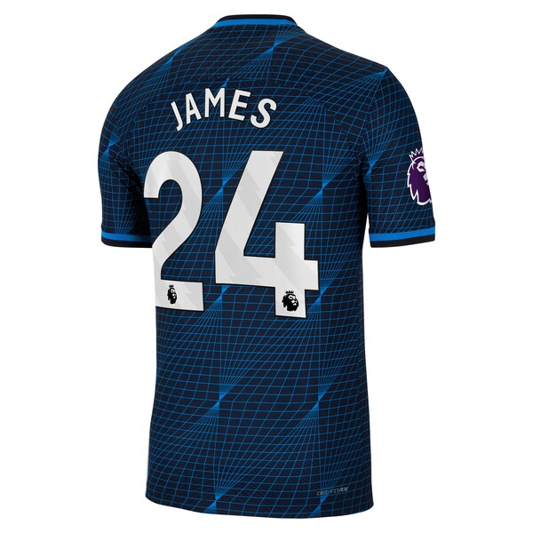 Reece James Chelsea Nike 2023/24 Away Match Authentic Player Jersey - Navy - Image 3
