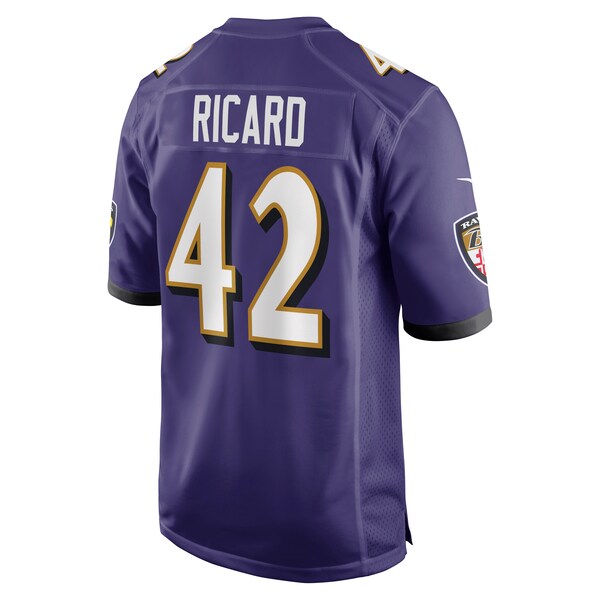 Patrick Ricard Baltimore Ravens Nike Game Jersey - Purple - Image 3